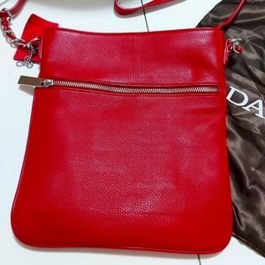 Gorgeous leather crossbody from Danier